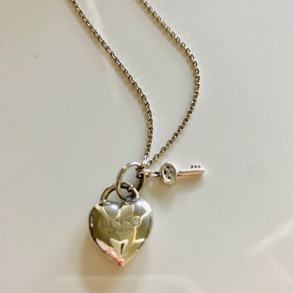 Links of London Brutalist sterling silver necklace - Picture 2 of 4